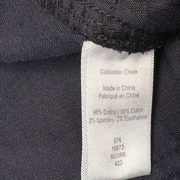 Coldwater Creek Pull On Shape Me Boot Cut Corduroy Pants Black Plus Size 20W - Picture 7 of 11